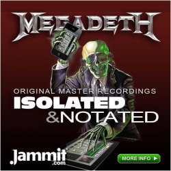 Megadeth: sbarcano su Jammit