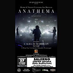 Anathema: aggiunta una data a Salerno
