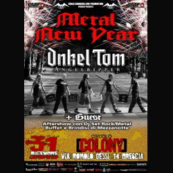 Onkel Tom Angelripper: festa di capodanno al Colony Club di Brescia