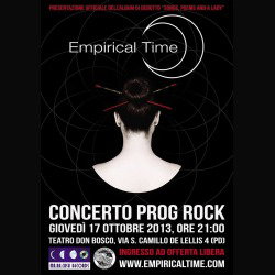 Empirical Time: arriva il debut album "Songs, Poems And A Lady"