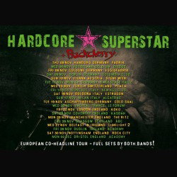 Hardcore Superstar: il trailer del tour europeo coi Buckcherry