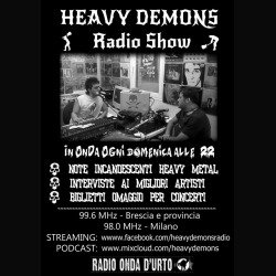 Heavy Demons Radio Show: nuova trasmissione radiofonica su Radio Onda D'Urto