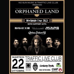 Orphaned Land: i dettagli della data romana