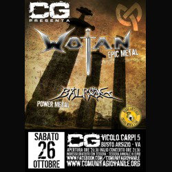 Wotan: live a Busto Arsizio (VA)