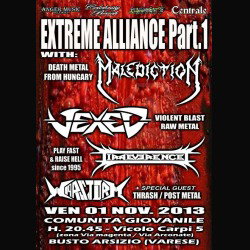 Extreme Alliance - Part 1: oggi e domani a Busto Arsizio (VA) e Erba (CO)