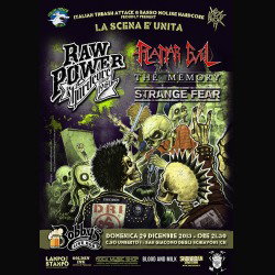 Italian Thrash Attack: il 29 dicembre "La Scena E' Unita"