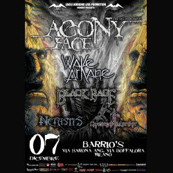 Agony Face: release party insieme ai Black Rage
