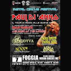 Metal Circus Festival: completato il bill che affiancherà Paul DiAnno