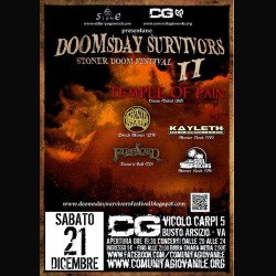 Doomsday Survivors:  i dettagli del festival