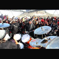 Metallica: foto e video dal concerto in Antartide
