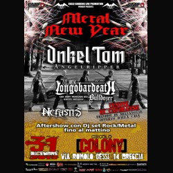 Metal New Year: tutti gli orari del concerto di Capodanno