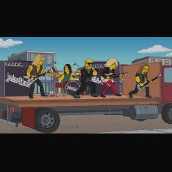 Judas Priest: appariranno nei Simpson