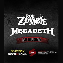 Megadeth: due date in Italia con Rob Zombie