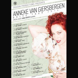 Anneke Van Giersbergen: in Italia per due date in primavera