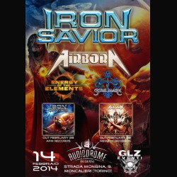 Iron Savior: due show a febbraio