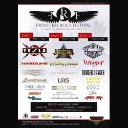 Frontiers Rock Festival 2014 Day 1 - Tesla, Hardline, W.E.T. and more