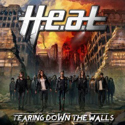 H.e.a.t.: la copertina di "Tearing Down The Walls"