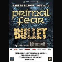 Live Report: Primal Fear + Bullet a Brescia (BS)