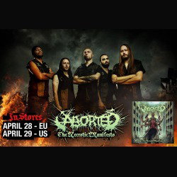 Aborted: in streaming il brano "Necrotic Manifesto"