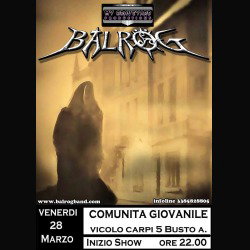 Balrog: live a Busto Arsizio (VA)