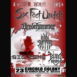 Six Feet Under: i dettagli dell'unica data italiana