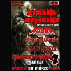 Scavenger Birthday Metal Fest IV: i dettagli della serata