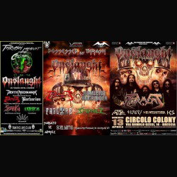 Onslaught: i dettagli del tour italiano