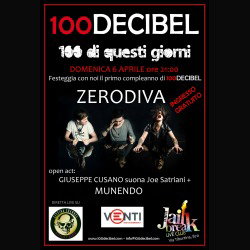 Zerodiva: concerto di beneficenza per il gruppo