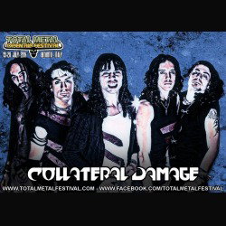 Collateral Damage: confermati al Total Metal Festival
