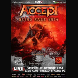 Accept: in Italia per un'unica data