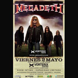Megadeth: online l'intero show di Buenos Aires