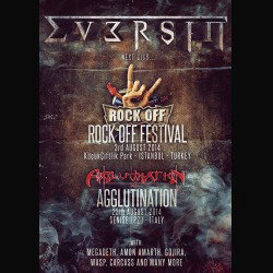 Eversin: live al Rock Off Festival e all'Agglutination