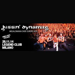 Kissin' Dynamite: a novembre l'unica data italiana