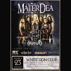 MaterDea: tutti i dettagli del tour promozionale di "A Rose For Egeria"