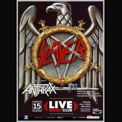 Slayer e Anthrax: tutti i dettagli della data a Trezzo sull'Adda (MI)