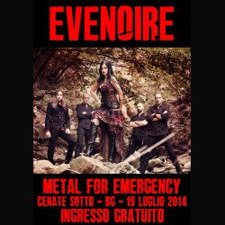 Metal For Emergency 2014: annunciata l'ultima band di sabato 19 luglio