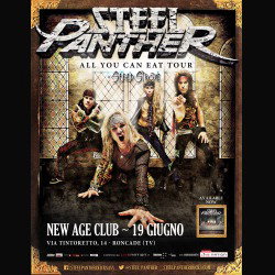 Speed Stroke: apriranno lo show degli Steel Panther