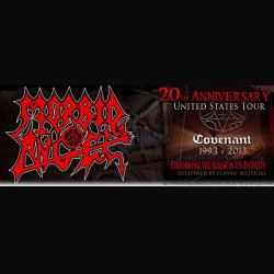 Morbid Angel: due date italiane per il 20th Anniversary Tour di 'Covenant'