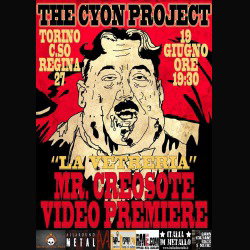 The Cyon Project: video premiere di "Mr.Creosote"
