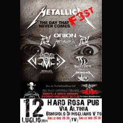 Trapped Under Venice: i dettagli del "Metallica F3st"