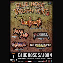 Blue Rose Thrash Fest:  i dettagli della terza edizione