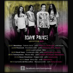 Roxin' Palace: nuove date live in arrivo