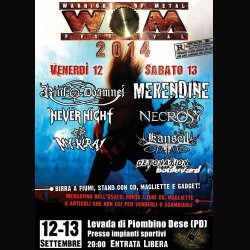 WOM Festival 2014: due serate di metal in provincia di Padova