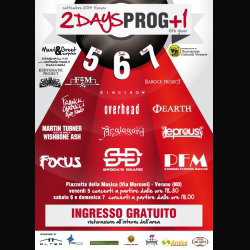 2 Days Prog+1: dentro PFM, Spock's Beard, Anglagard e Kingcrow