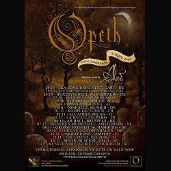 Opeth: svelata la band d'apertura per la data italiana