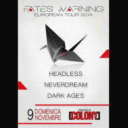 Fates Warning: tutti i dettagli della data di Brescia
