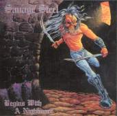 Copertina di Begins with a nightmare dei Savage Steel