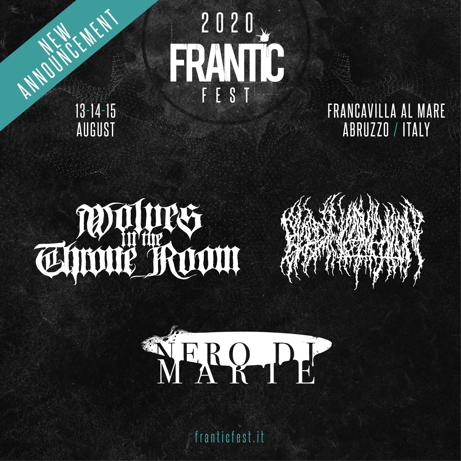 Frantic Fest 2020: dentro Wolves In The Throne Room, Blood Incantation e Nero Di Marte