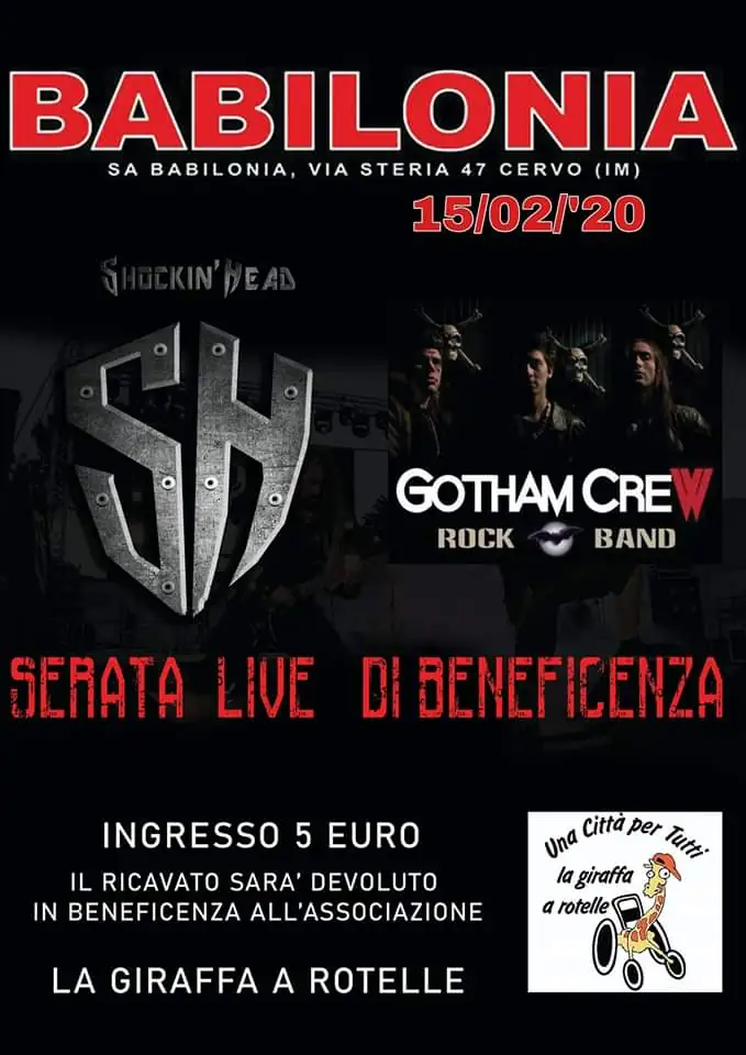 Shockin’ Head e Gotham Crew assieme per dare una mano
