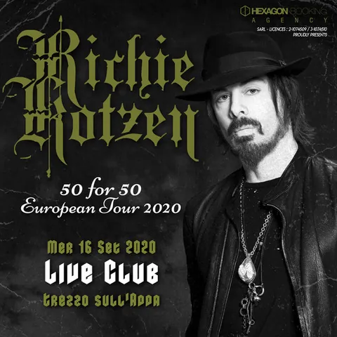 Richie Kotzen: a settembre una data in Italia